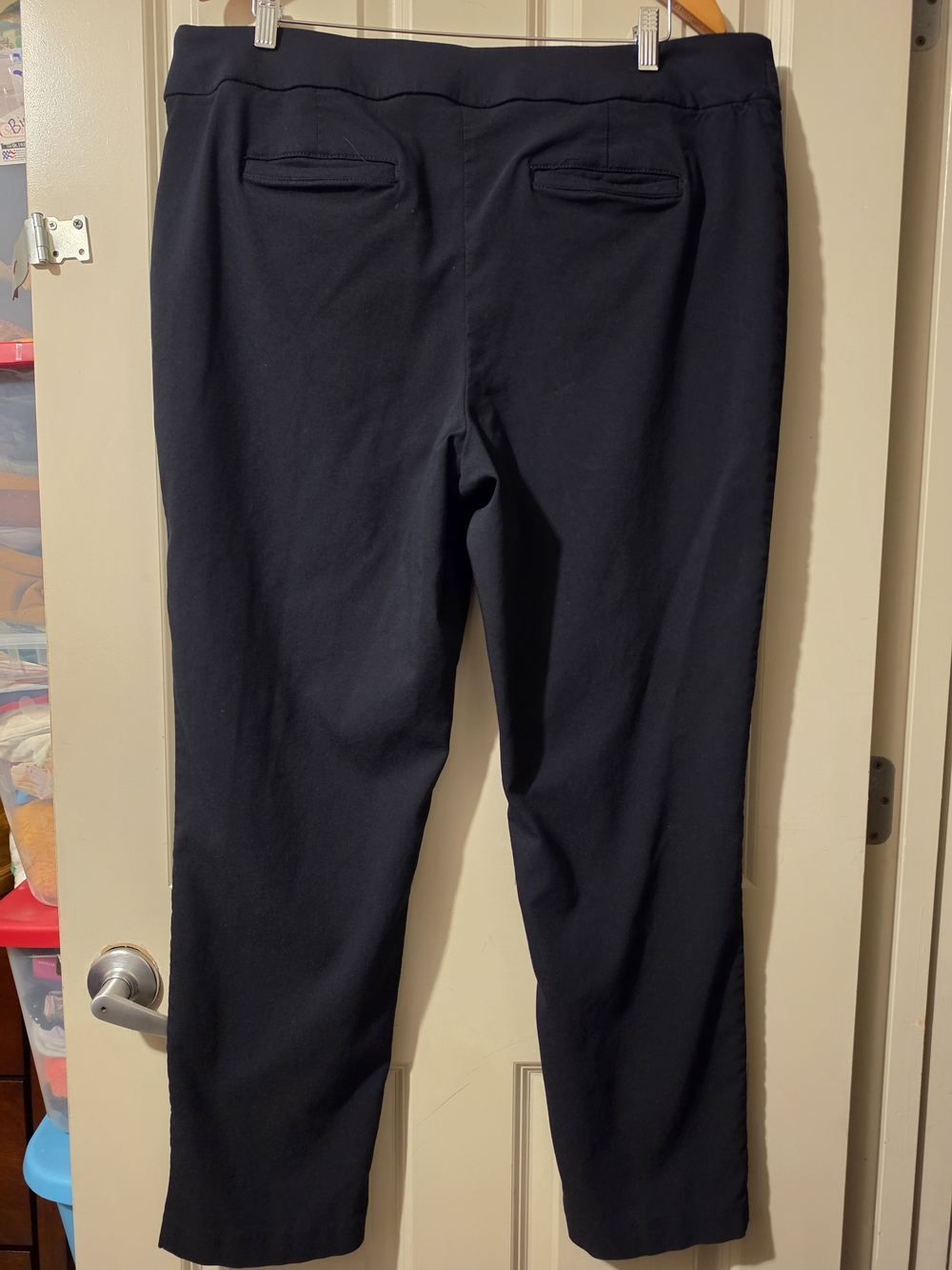Apt. 9 Black Stretch Pull-On Trousers - Picture 8 of 8